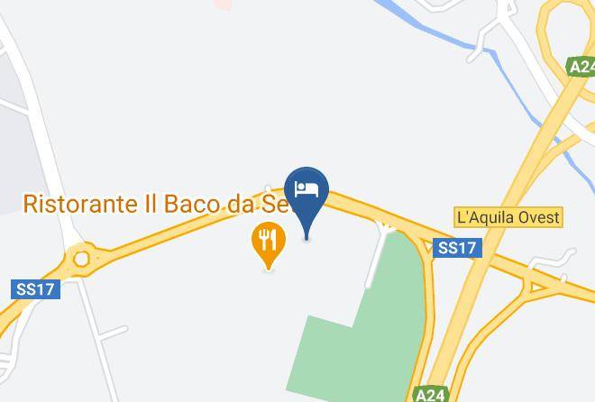 L Aquila - Hotel La Dimora Del Baco Maps