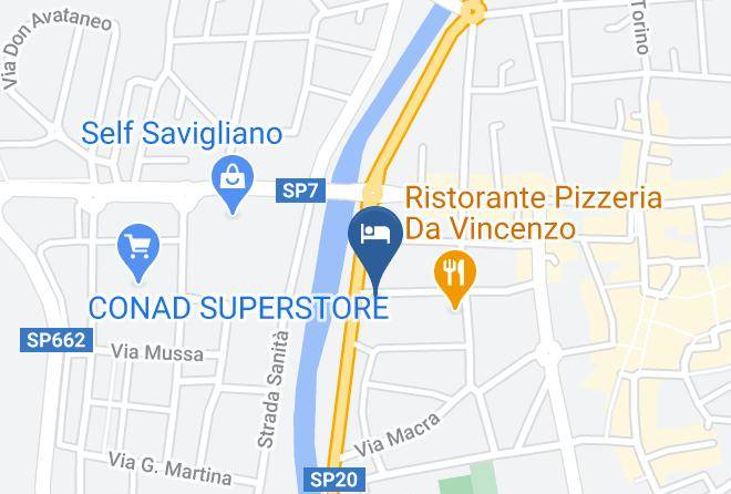 Cuneo - Hotel La Dimora Dello Zio Maps