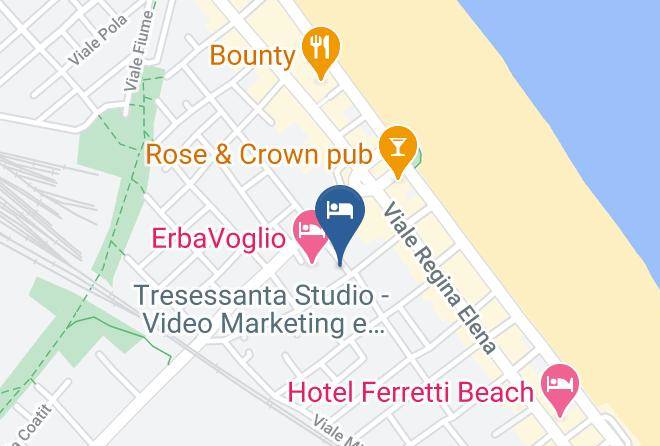 Rimini - Hotel La Dolce Vita Maps