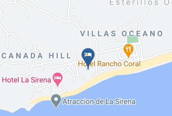Parrita - Hotel La Dolce Vita Maps