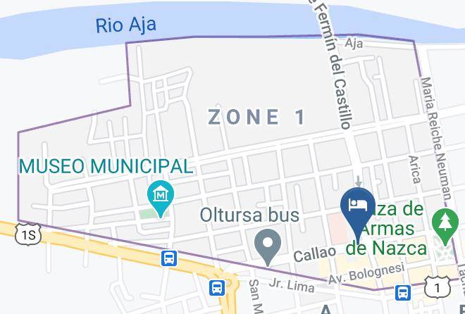 Nazca - Hotel La Encantada Maps