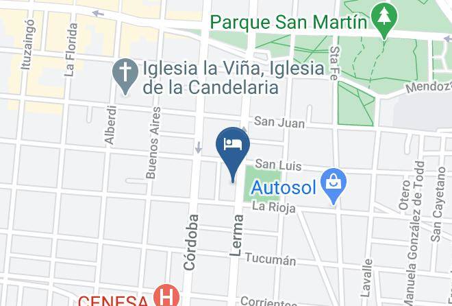 Salta - Hotel La Encantada Maps