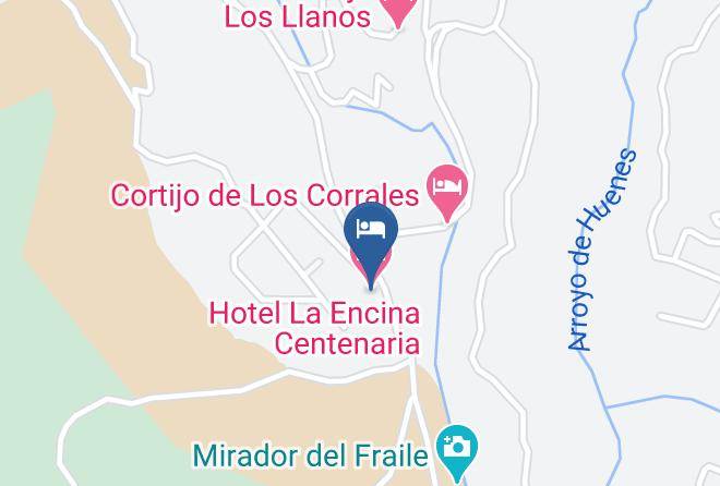 Hotel La Encina Centenaria Map