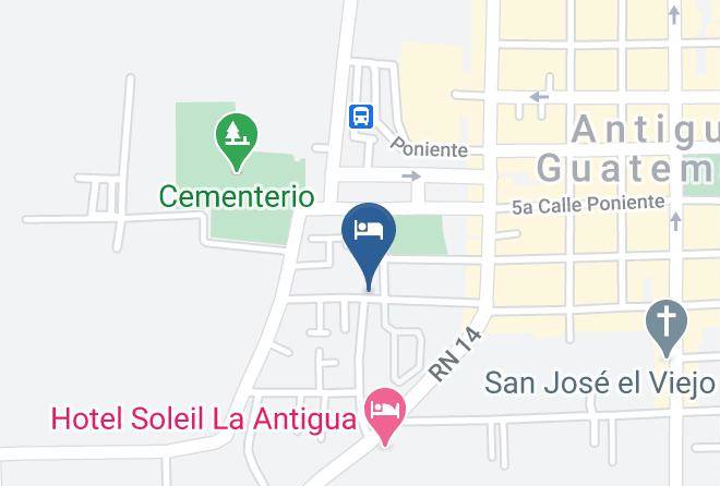 Antigua Guatemala - Hotel La Ermita De Santa Lucia Maps