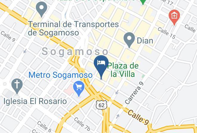 Sogamoso - Hotel La Ermita Maps