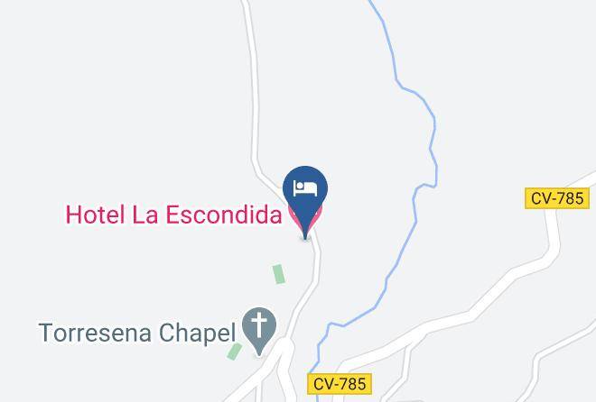Alicante - Hotel La Escondida Maps