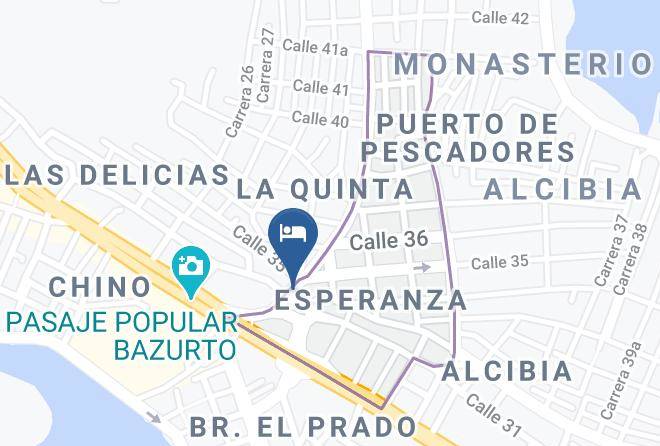 Cartagena De Indias - Hotel La Esperanza Maps