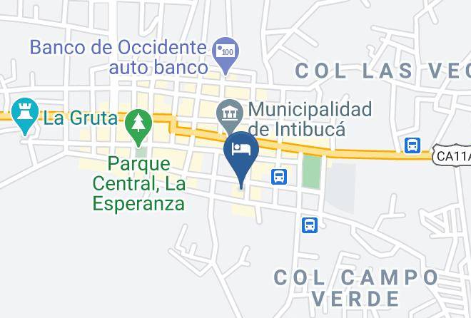 Intibuca - Hotel La Esperanza Maps