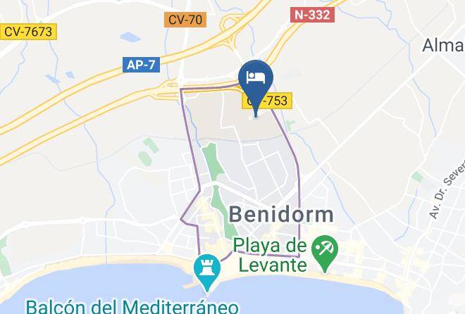 Alicante - Hotel La Estacion Maps