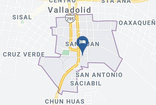 Valladolid - Hotel La Estacion Maps