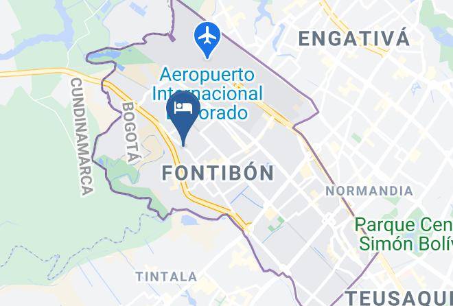 Bogota - Hotel La Estancia Maps