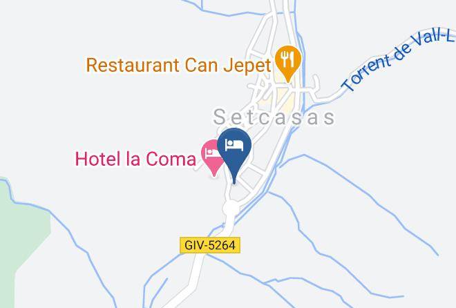 Girona - Hotel La Farga Maps