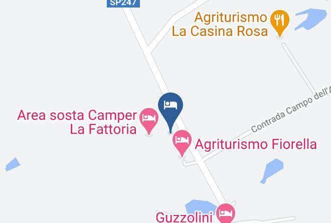 Cosenza - Hotel La Fattoria Maps
