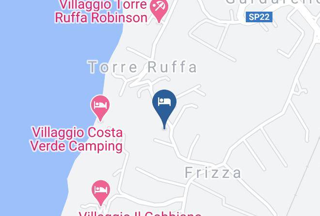 Vibo Valentia - Hotel La Fattoria Sul Mare Torre Ruffa Maps