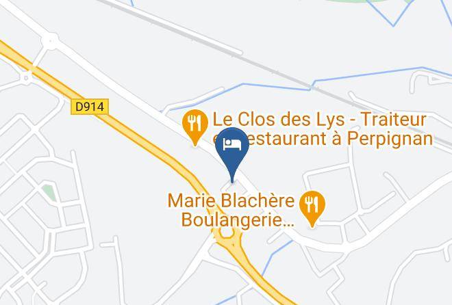 Pyrenees Orientales - Hotel La Fauceille Maps