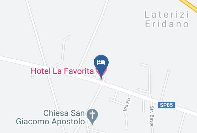 Cremona - Hotel La Favorita Maps