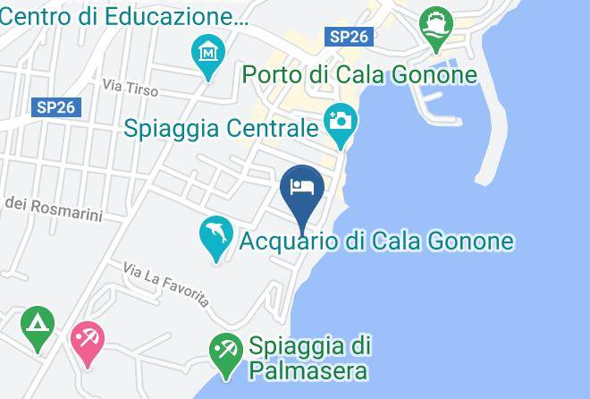 Nuoro - Hotel La Favorita Ristorante E Pizzeria Maps
