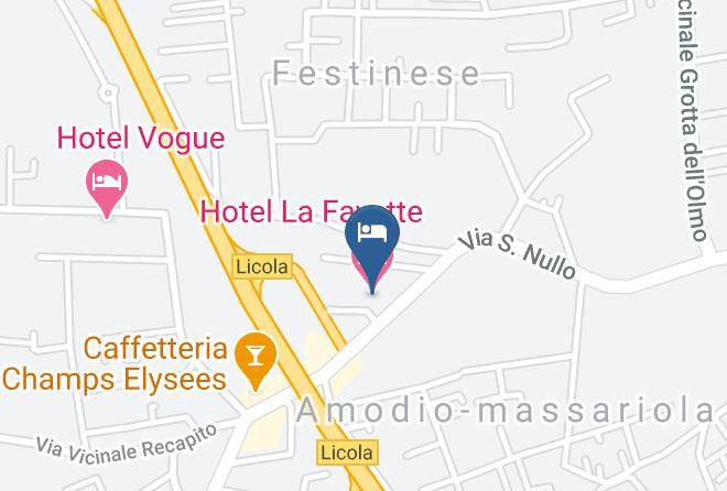 Naples - Hotel La Fayette Maps
