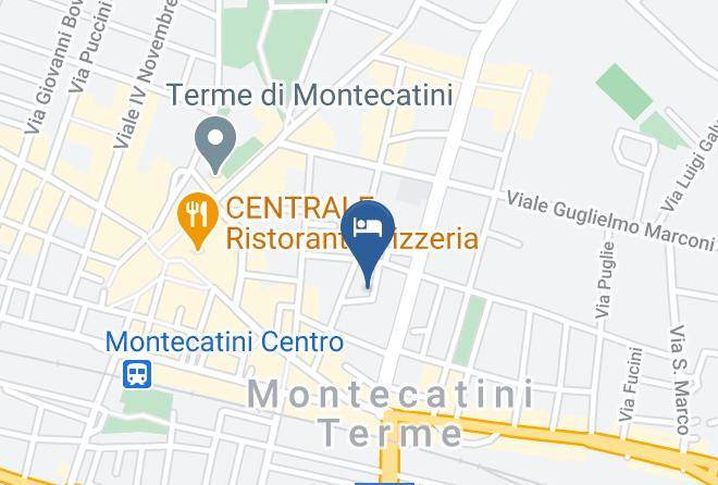 Pistoia - Hotel La Fenice Maps