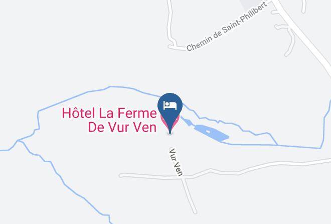 Finistere - Hotel La Ferme De Vur Ven Maps