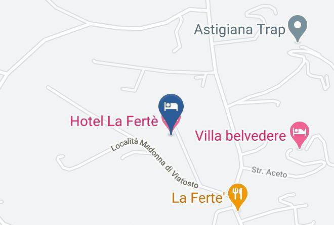 Asti - Hotel La Ferte Maps