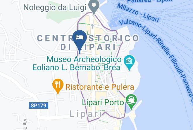 Messina - Hotel La Filadelfia Maps