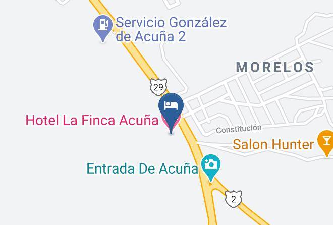 Acuna - Hotel La Finca Acuna Maps