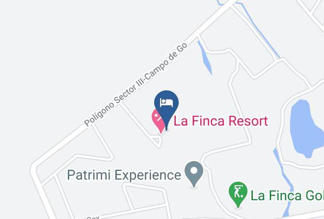 Alicante - Hotel La Finca Golf Resort & Spa Maps