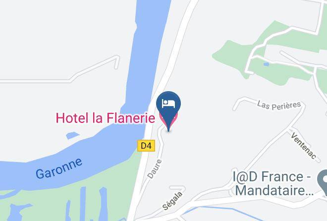 Haute Garonne - Hotel La Flanerie Maps