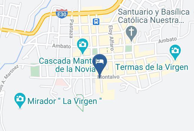Banos De Agua Santa - Hotel La Floresta Maps