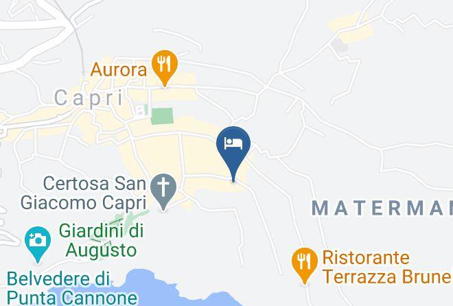 Naples - Hotel La Floridiana Capri Maps