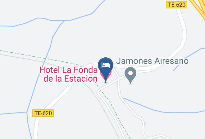 Teruel - Hotel La Fonda De La Estacion Maps