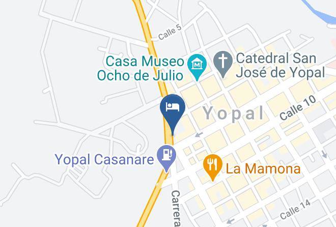 Yopal - Hotel La Fontana Maps