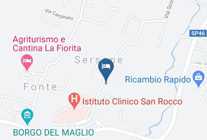 Brescia - Hotel La Fonte Maps