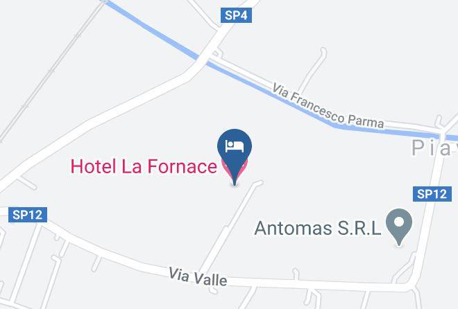 Bologna - Hotel La Fornace Maps