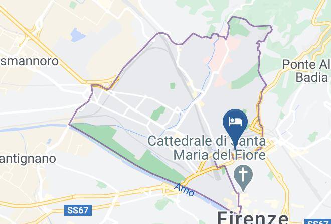 Florence - Hotel La Fortezza Maps