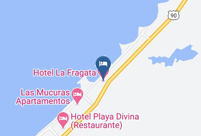Hotel La Fragata Map