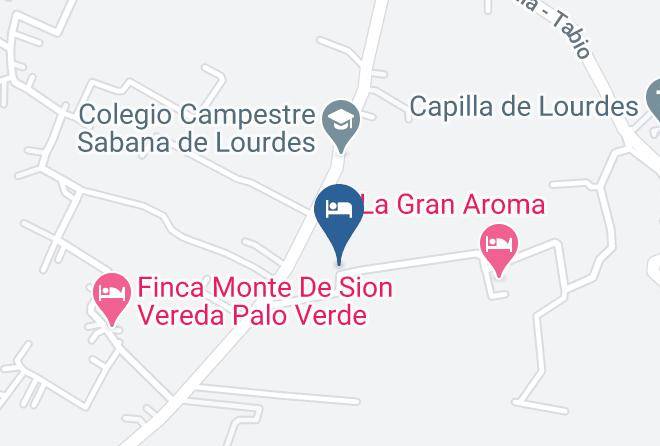 Tabio - Hotel La Franchesca Maps
