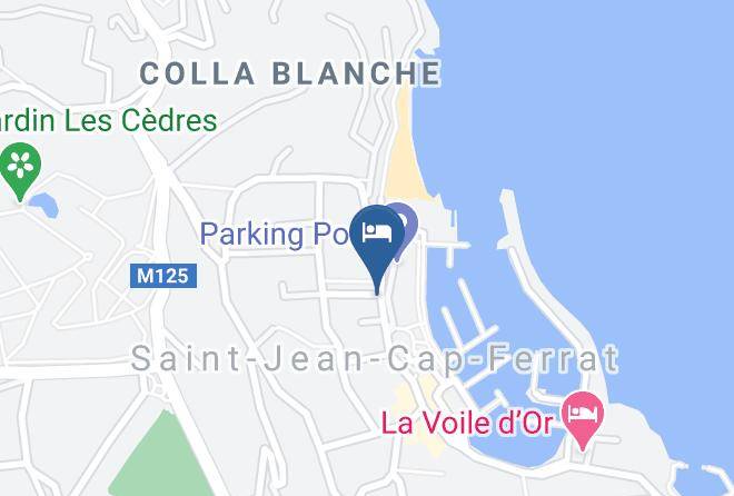 Maritime Alps - Hotel La Fregate Maps