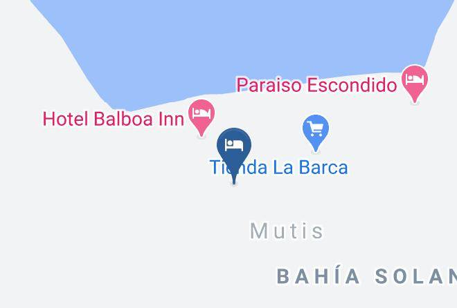 Bahia Solano - Hotel La Frontera Maps