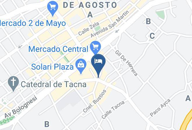 Hotel La Frontera Map