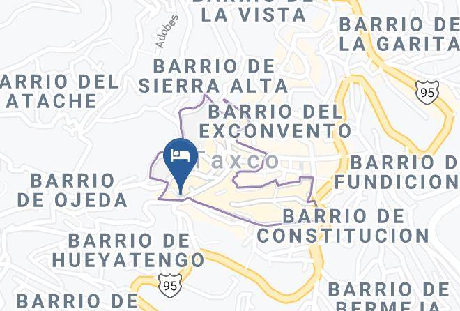 Taxco De Alarcon - Hotel La Fuente Maps