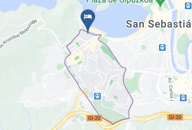 Gipuzkoa - Hotel La Galeria Maps
