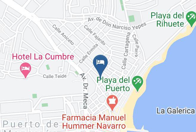 Hotel La Galerica Map