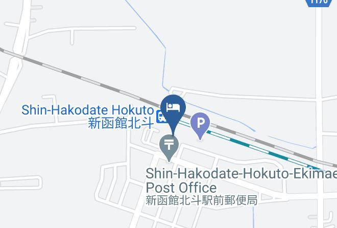 Hokuto City - Hotel La'gent Plaza Hakodatehokuto Maps