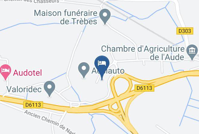 Aude - Hotel La Gentilhommiere Maps