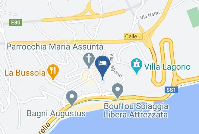Savona - Hotel La Giara Maps