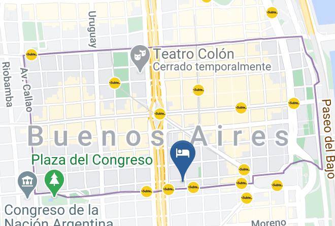 Autonomous City Of Buenos Aires - Hotel La Giralda Maps