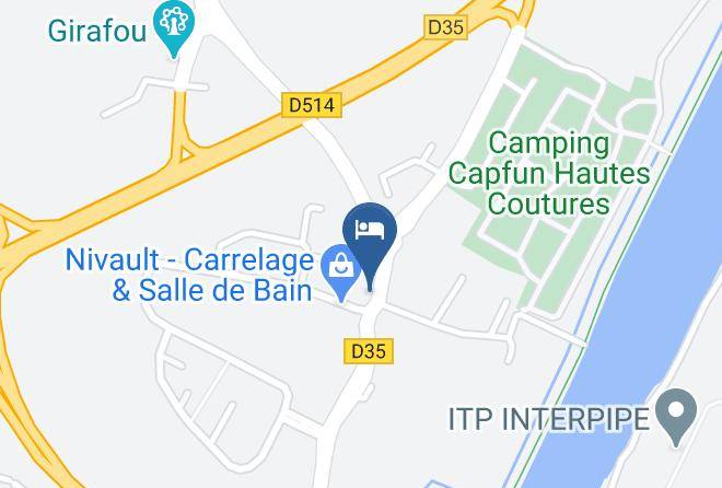 Calvados - Hotel La Glycine Maps