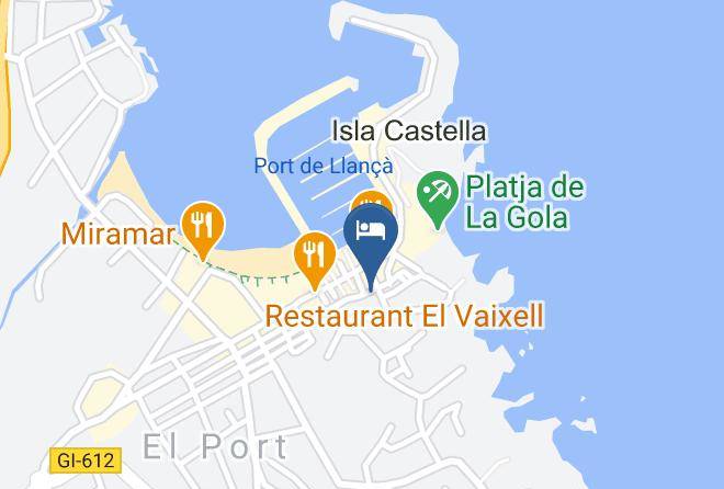 Girona - Hotel La Goleta Maps